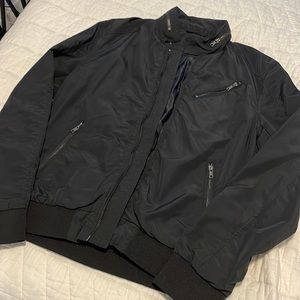 H&M Black Full Zip Jacket